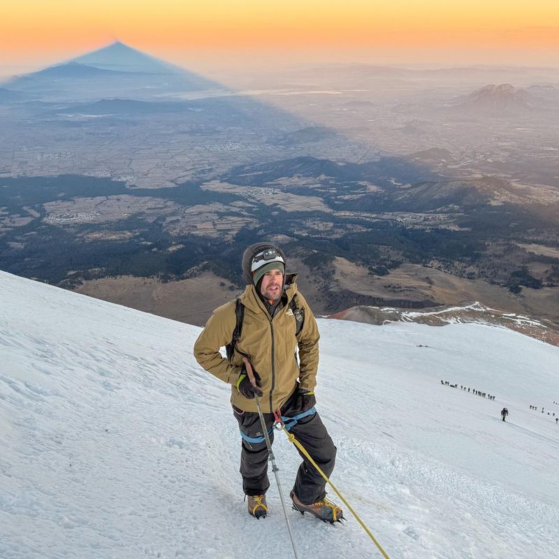 On the slopes of Pico de Orizaba