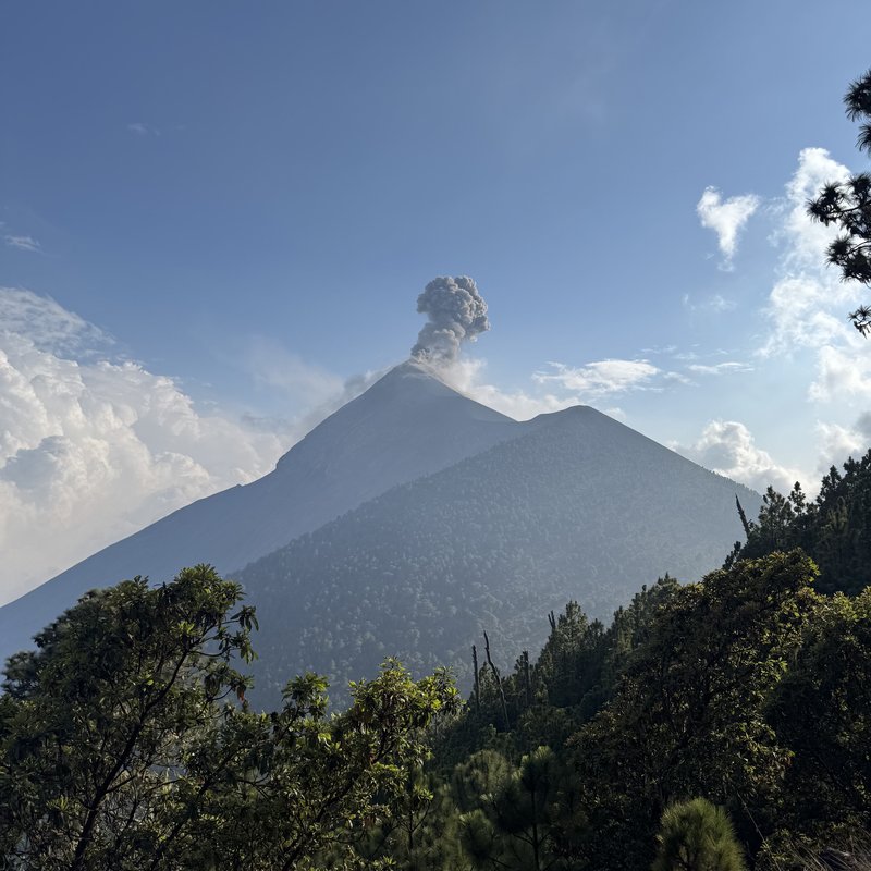 Volcán de Fuego erupting, Guatemala